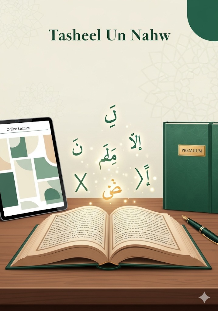 Tasheel Un Nahw – Arabic Grammar Video Lecture Series (Beginner to Intermediate)